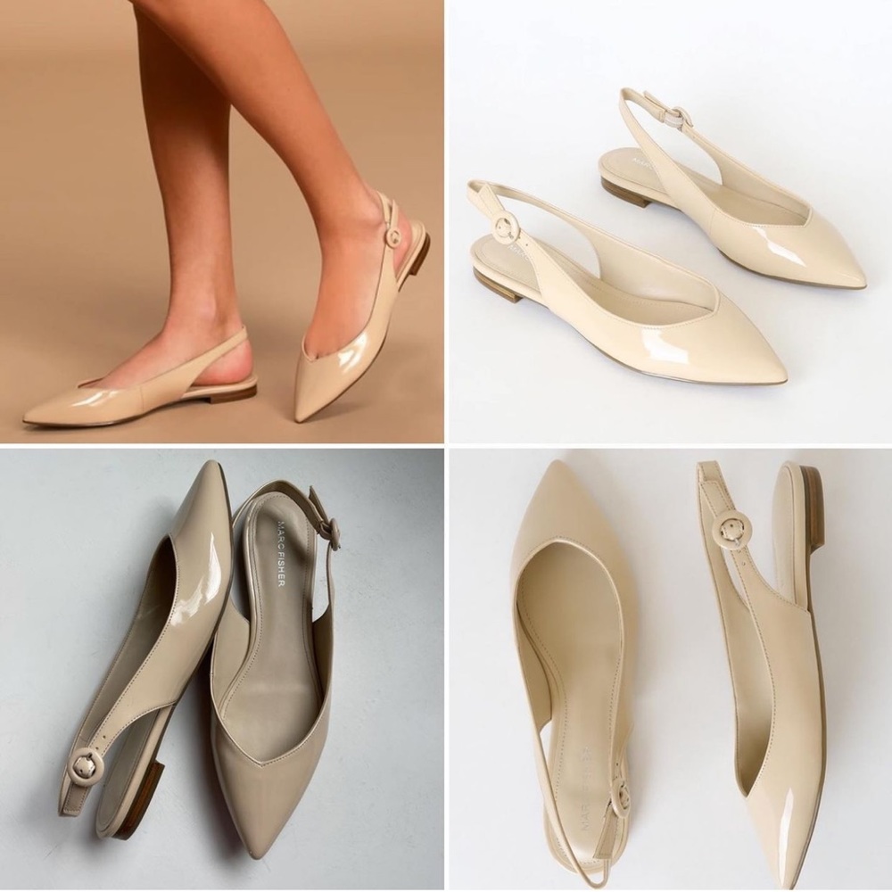 Marc Fisher Fanson Slingback Flats